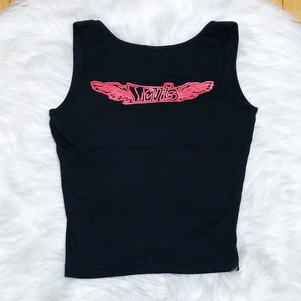 Levi’s Spellout Tank Top Black Size Medium - image 1